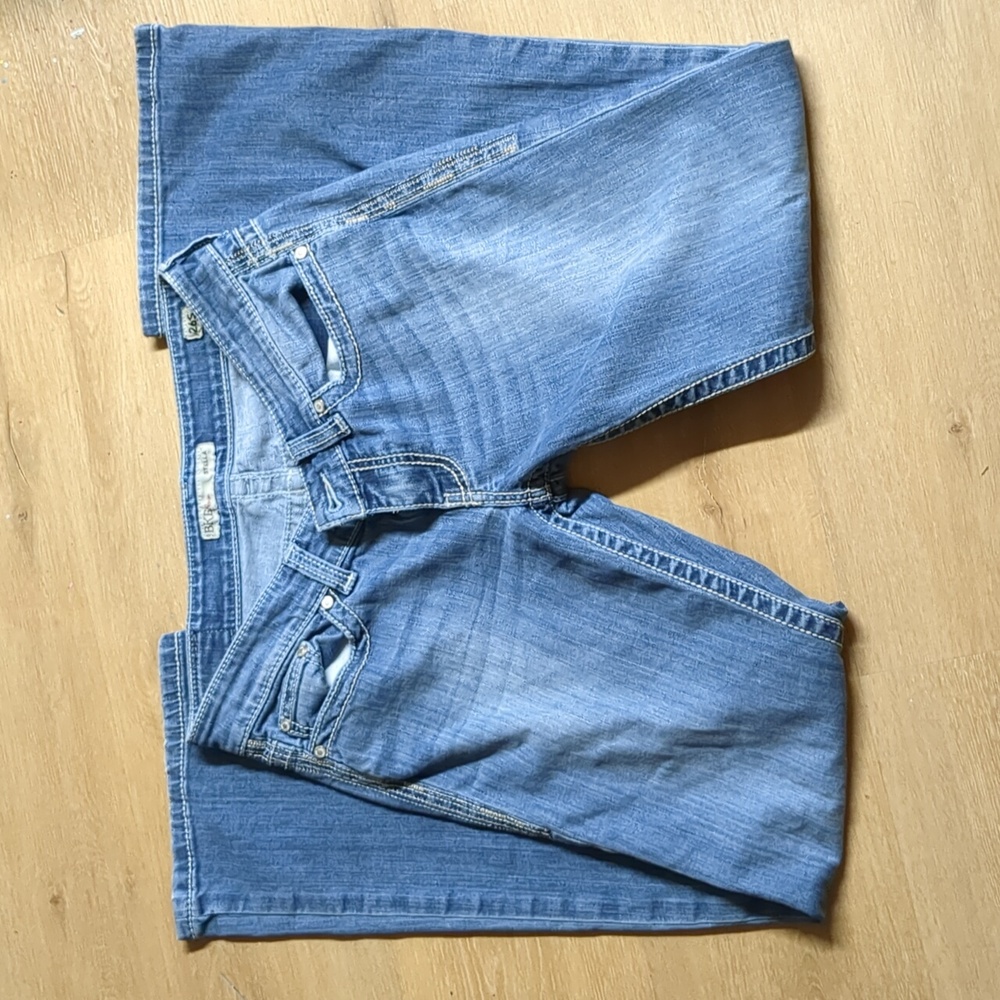 bke lightly distressed Stella jeans